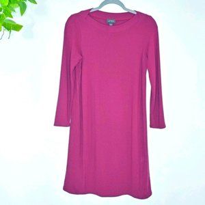 J Jill Wear‎ ever Collection Dress SZ SP BURGUNDY